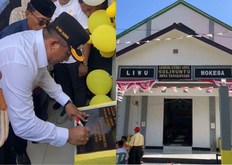 Bupati Muna Barat Resmikan Gedung Soliwunto