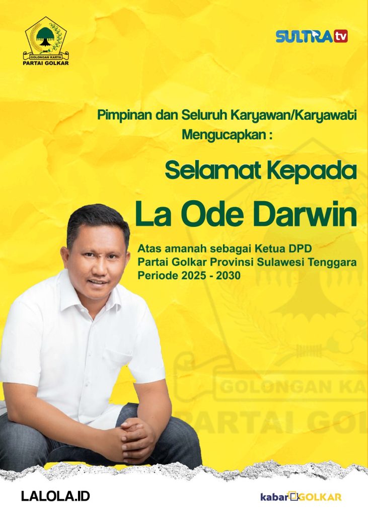 laode darwin golkar sultra
