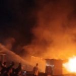 Belasan Kios dan Gudang Musnah Dilahap Api