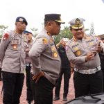Dirlantas Polda Sultra Ikuti Apel Gelar