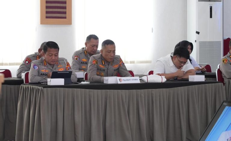 Dirlantas Polda Sultra Ikuti Secara Virtual