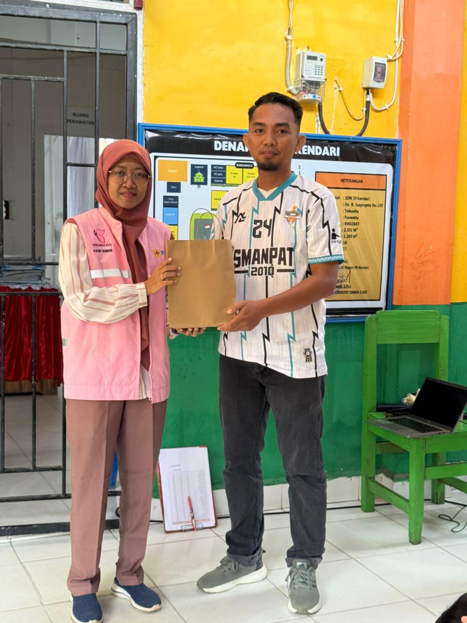 PLN UPT Kendari Edukasi Keselamatan Listrik di SDN 39 Kendari