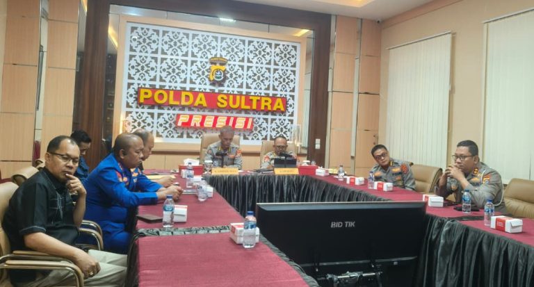 Wadir Lantas Polda Sultra Ikuti Launching