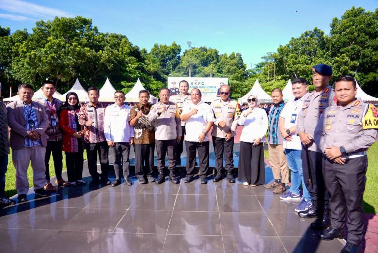 Dirlantas Polda Sultra Hadiri Launching Expo Perumahan Subsidi