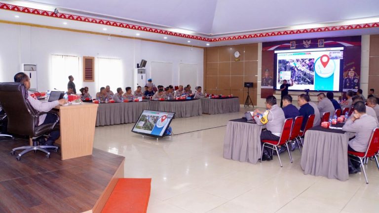 Dirlantas Polda Sultra Ikuti Rapat Kesiapan