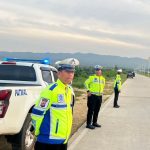 Ditlantas Polda Sultra Kawal Kunjungan