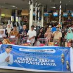 Gubernur Sultra Bantu Dhuafa melalui Belanja Gratis