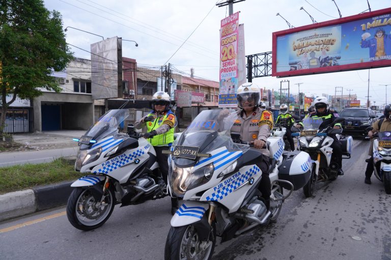Kapolda Sultra Tinjau Pos Pengamanan