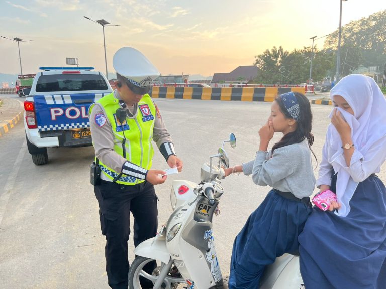 Satgas Tindak Ditlantas Polda Sultra