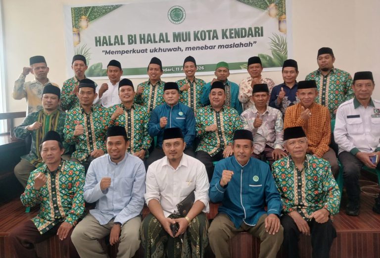 MUI Kota Kendari Gelar Halal Bi Halal